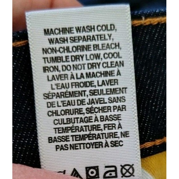 Lucky Brand Crop Jeans Sweet'n Crop 4/27 Blue Pockets - Picture 9 of 10